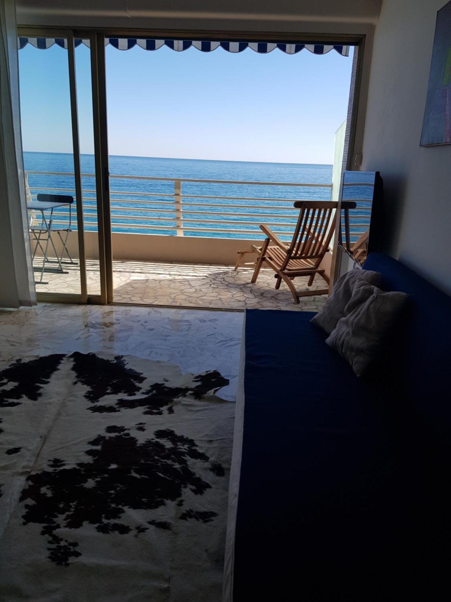 Menton Front Bord De Mer Cote D'Azur Florentina Sea View French Riviera Proche Monaco Montecarlo Superb Studio Exterior foto