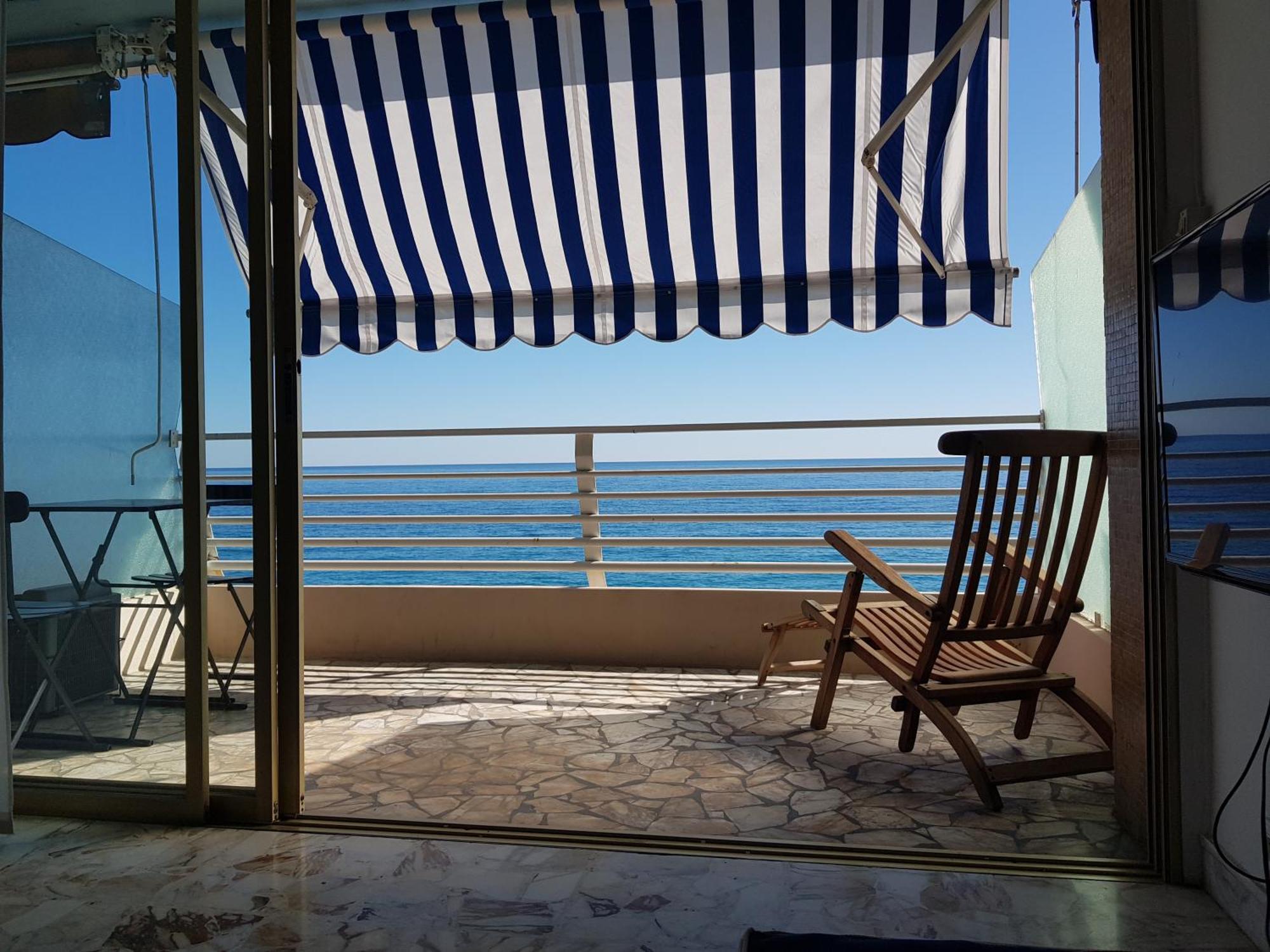 Menton Front Bord De Mer Cote D'Azur Florentina Sea View French Riviera Proche Monaco Montecarlo Superb Studio Exterior foto